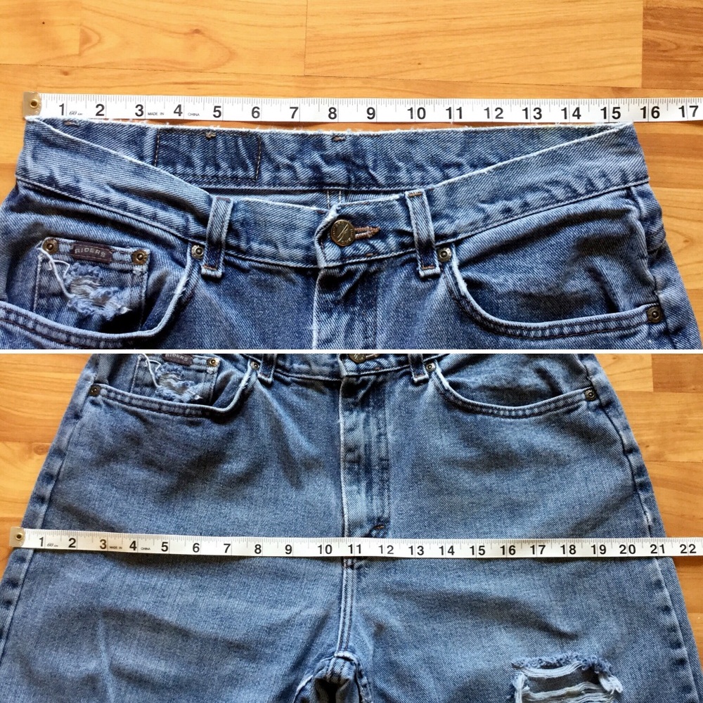 Vintage High Waist Riders Jeans - Picture 4 of 8